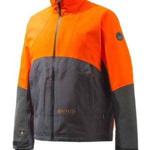 NEW Beretta Breakaway Gore-Tex Upland Hunting Jacket Charcoal Orange 2XL